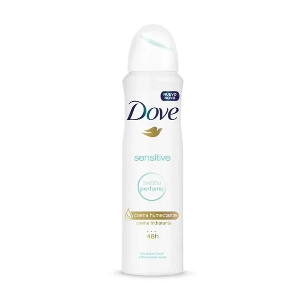 Desodorante antitranspirante aerosol sensitive dove 150ml
