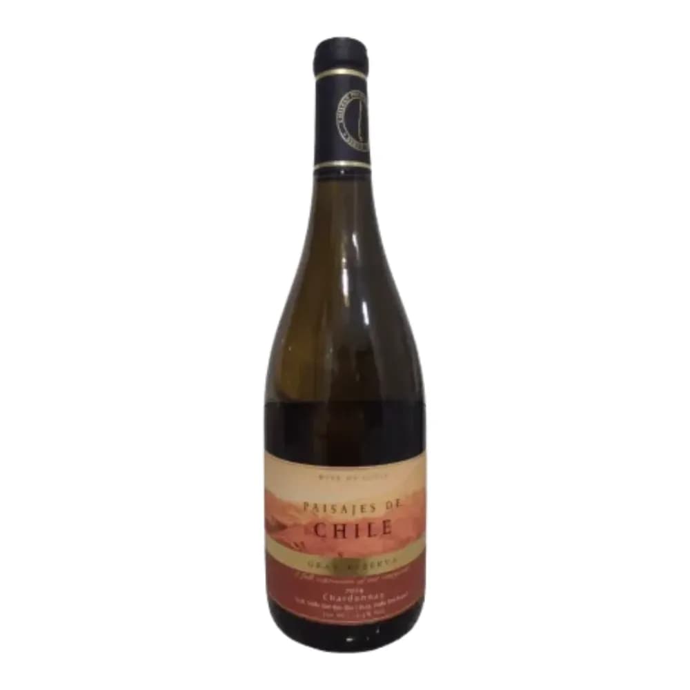 Vinho chile paisajes de chile chardonnay 750ml