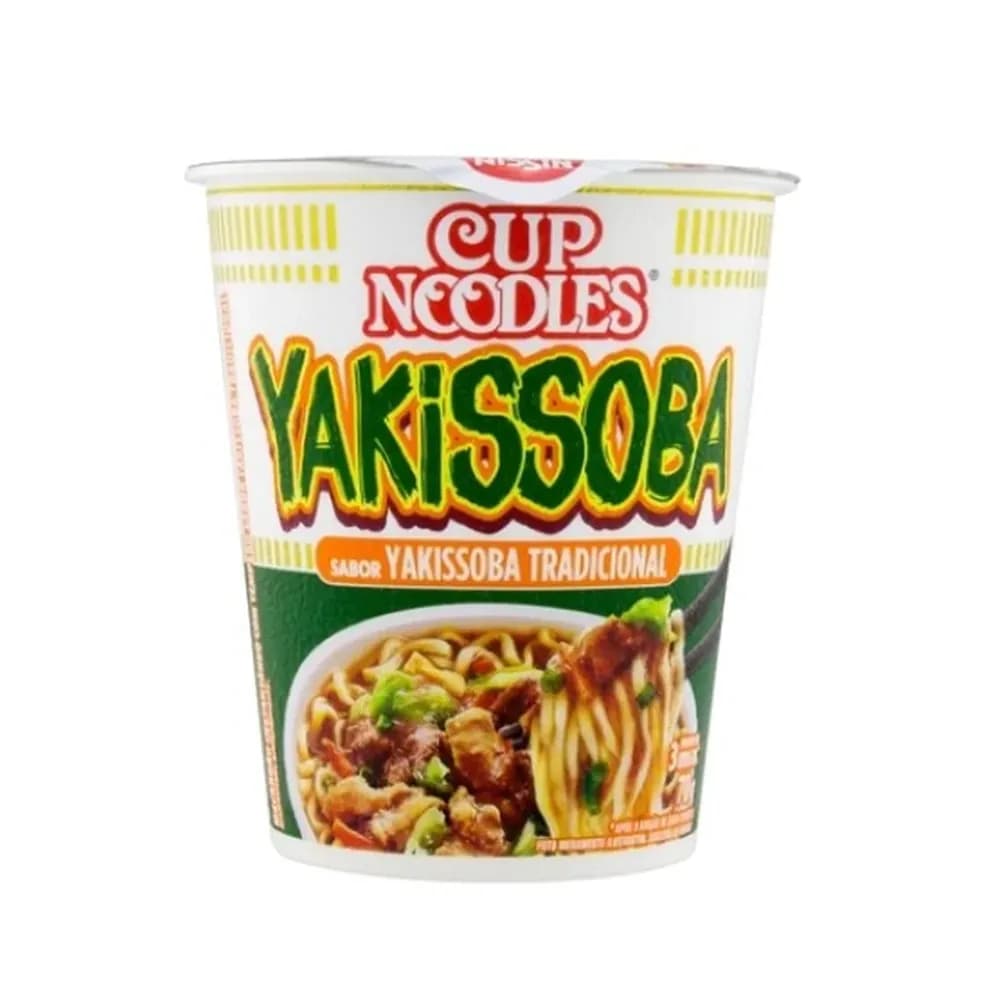 Macarrao instantaneo yakissoba cup noodles 70g