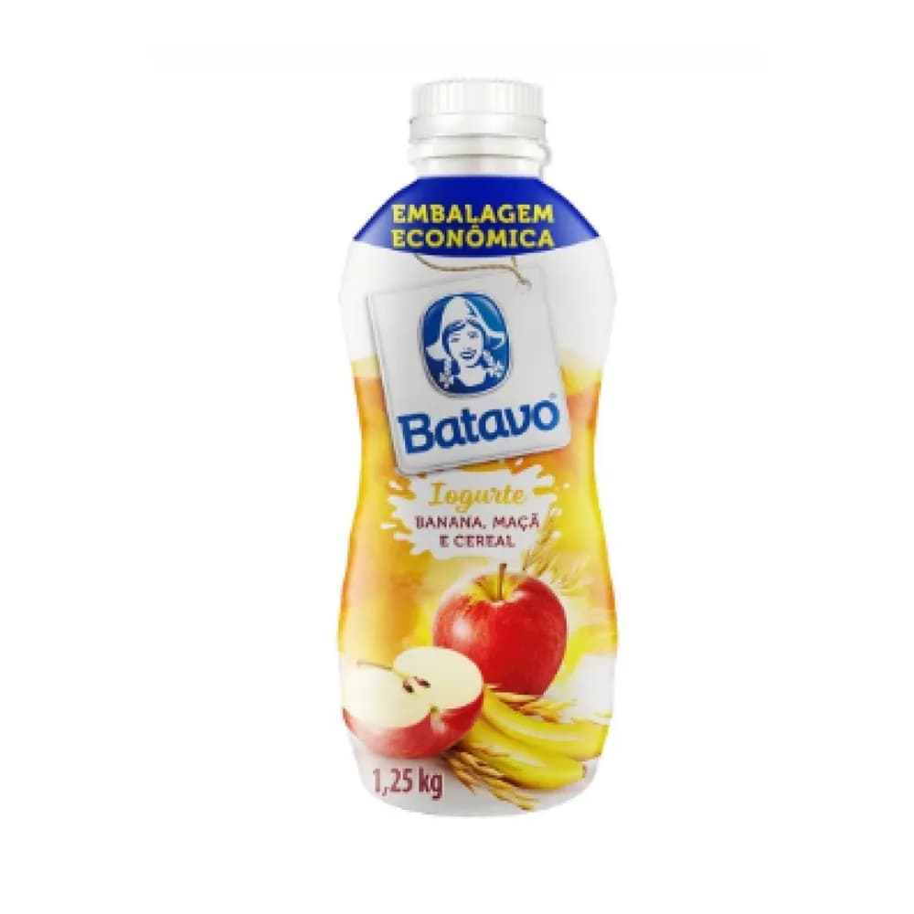 Iogurte parcialmente desnatado graviola embalagem economica batavo 1,15kg