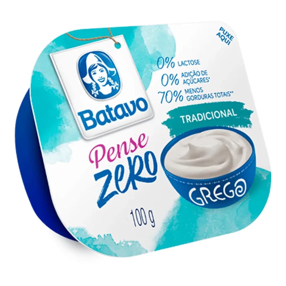Iogurte batavo pense zero maracuja zero lactose 100g
