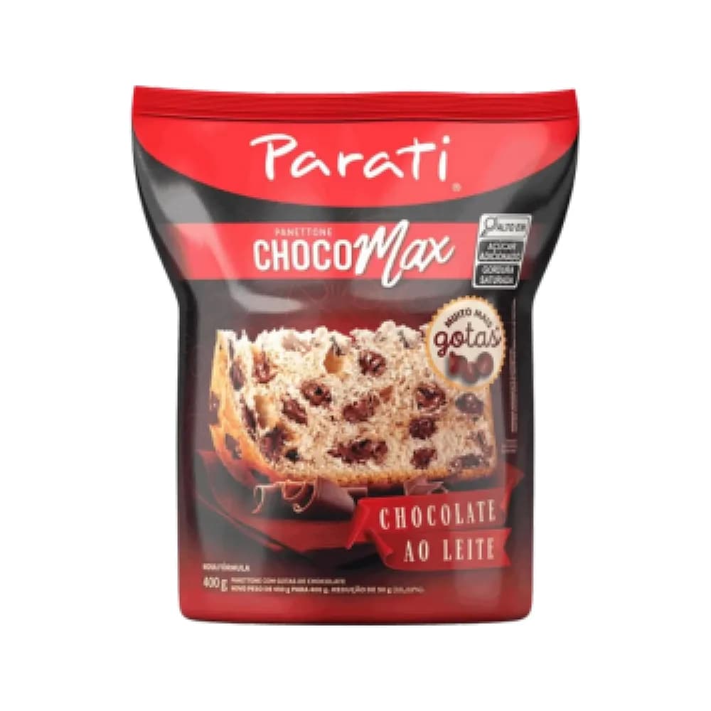 Panettone chocomax chocolate ao leite parati 400g