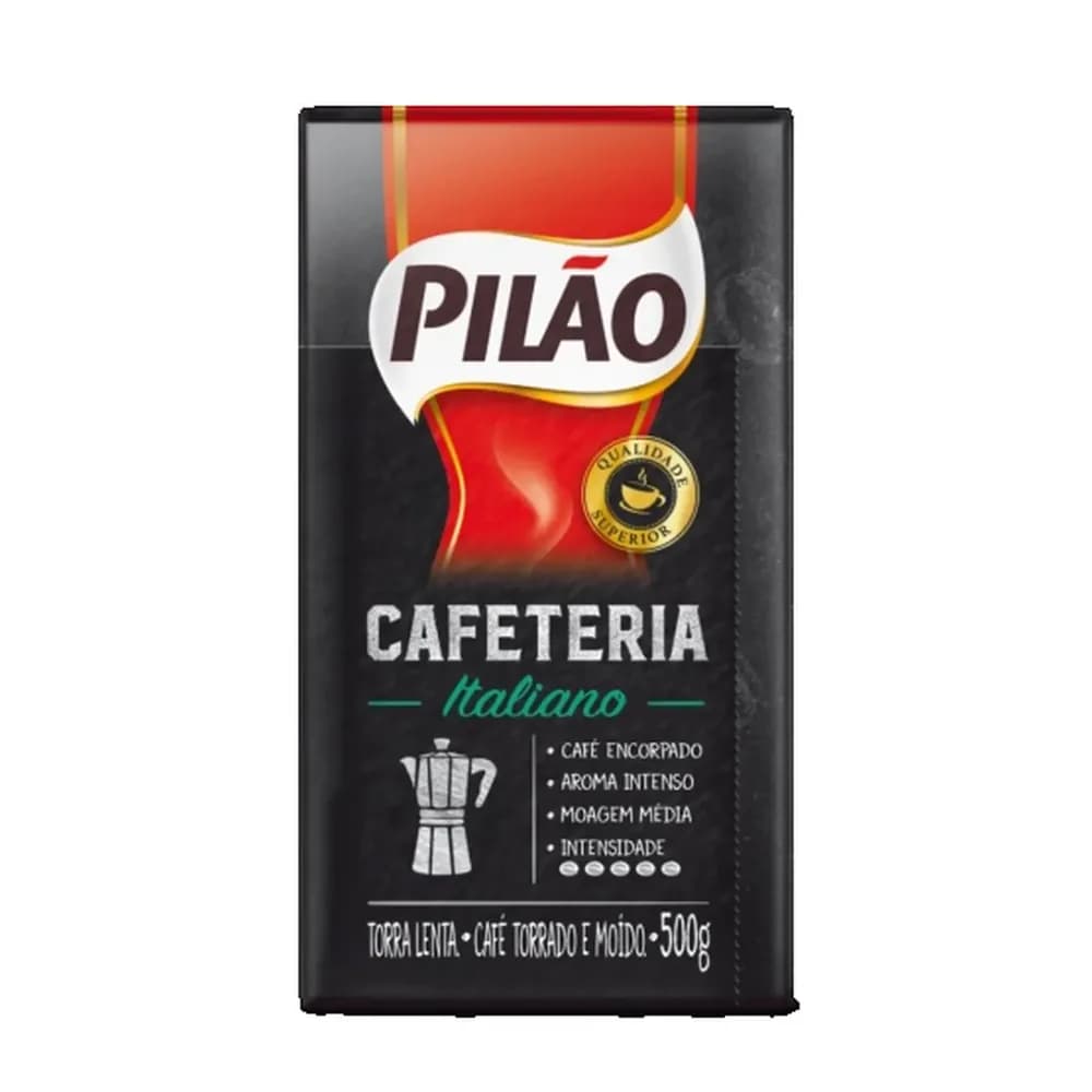 Cafe vacuo cafeteira italiano pilao 500g