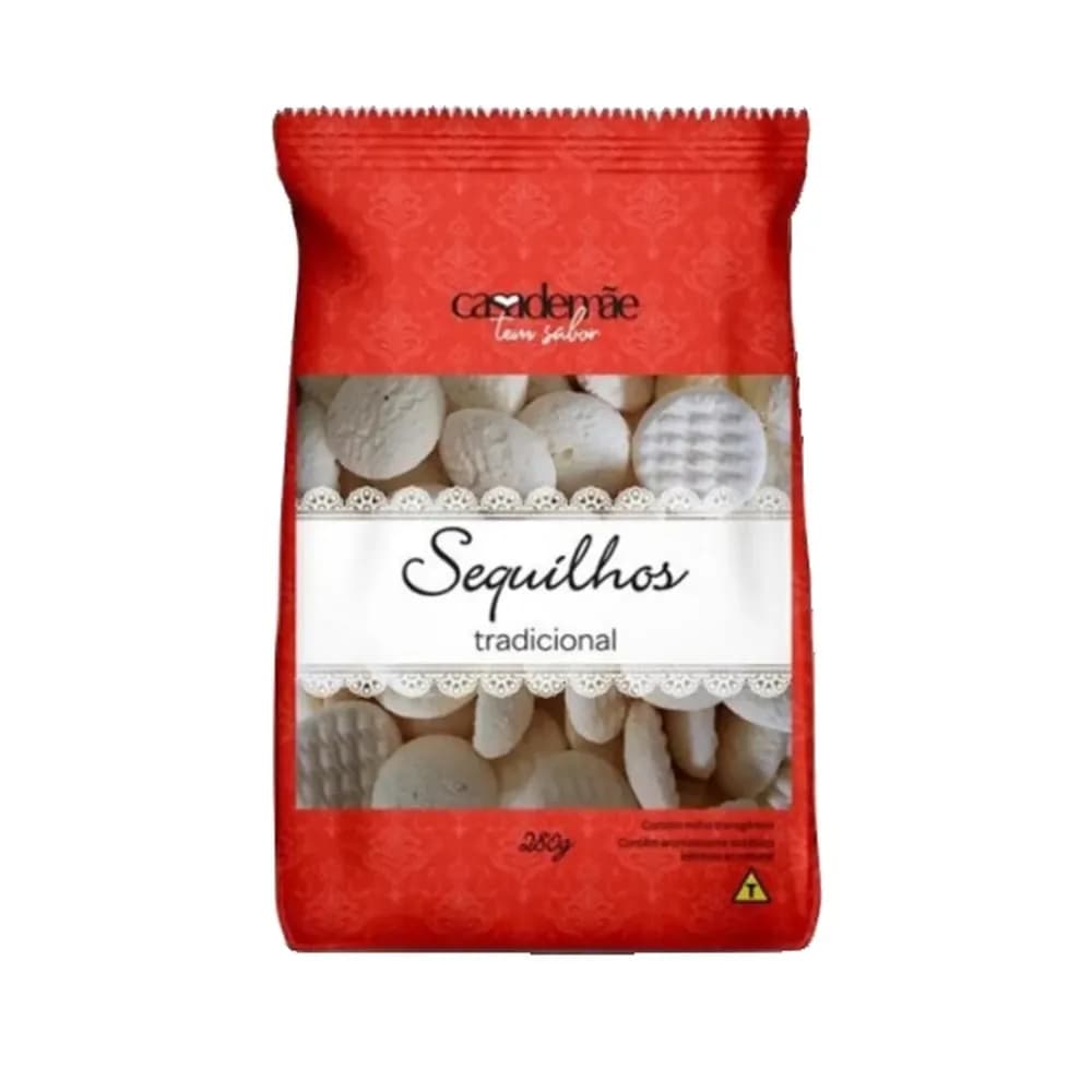 Biscoito sequilho tradicional casa de mae 280g